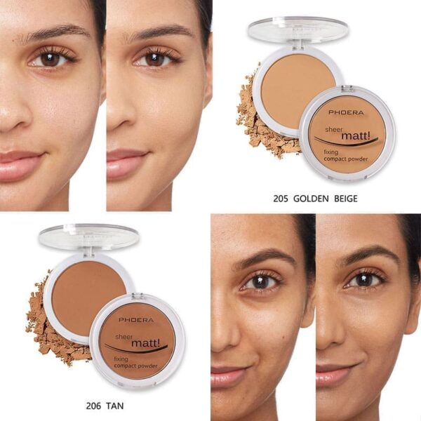 Poudre Compacte de Fond de Teint Compact