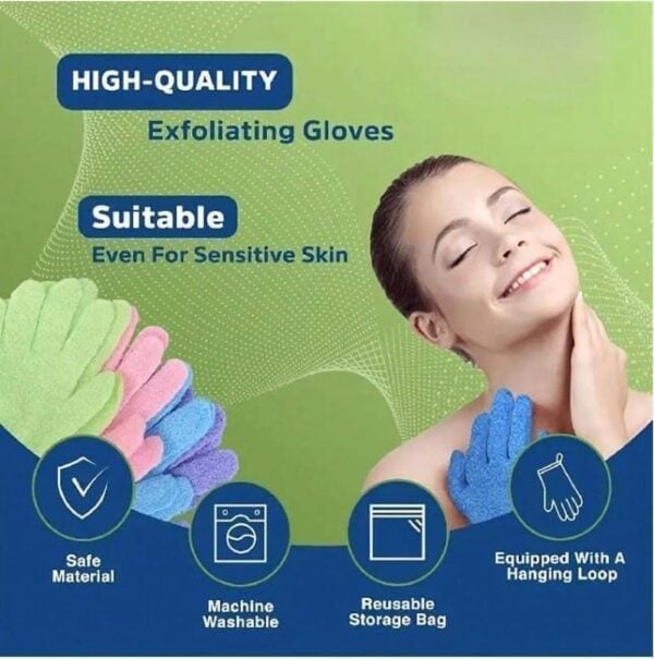 gants de douche 6 Pièces - Paquet de Chiffon de Bain Exfoliant - Gants de Douche 11 juillet 2024 Kotazando