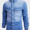 Chemise en Jean Chemise en Jean avec poche à rabat pour hommes juillet 11, 2024 Kotazando