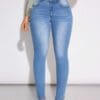 Jean en Denim Jean en Denim Délavé Coupe Slim pour Femme juillet 11, 2024 Kotazando