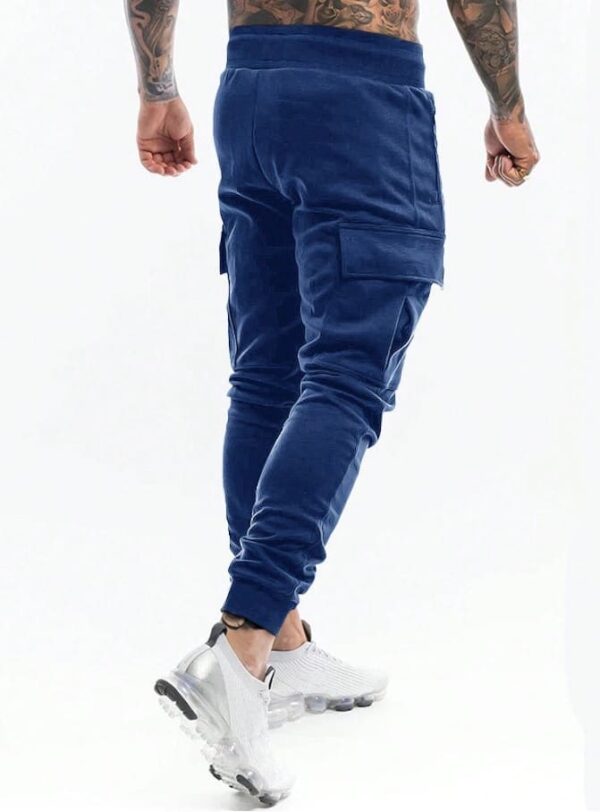 Pantalon long à manchette élastique pour hommes – Image 3