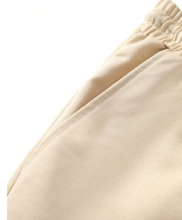 Short ample à taille avec cordon de serrage imprimé rayé pour hommes – Image 6
