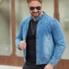 Jacket en Jean Jacket en Jean ample à col montant pour hommes juillet 11, 2024 Kotazando