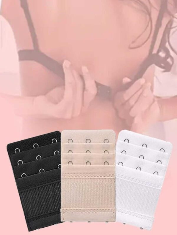 Bande de soutien-gorge allongée 3 pièces de Bande de soutien-gorge allongée, Sangle d'extension de sous-vêtements élastiques pour femmes 11 juillet 2024 Kotazando