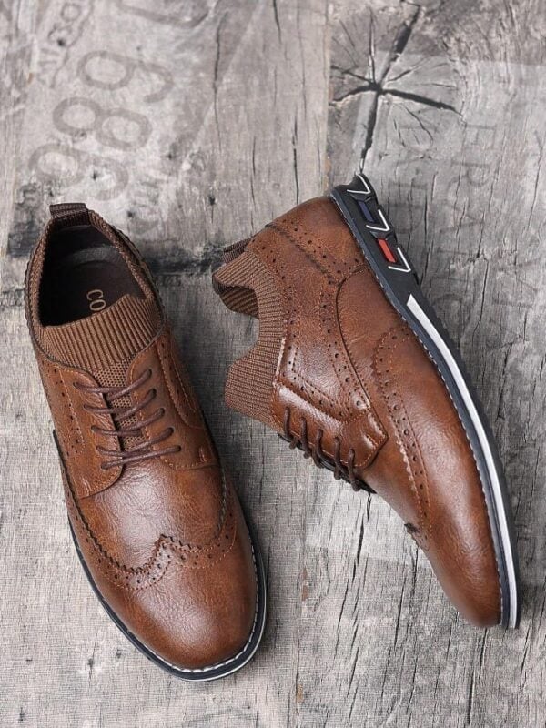 Chaussures Oxford Chaussures Oxford décontractées pour hommes, chaussures formelles en cuir 11 juillet 2024 Kotazando