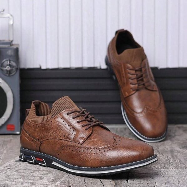 Chaussures Oxford Chaussures Oxford décontractées pour hommes, chaussures formelles en cuir 11 juillet 2024 Kotazando