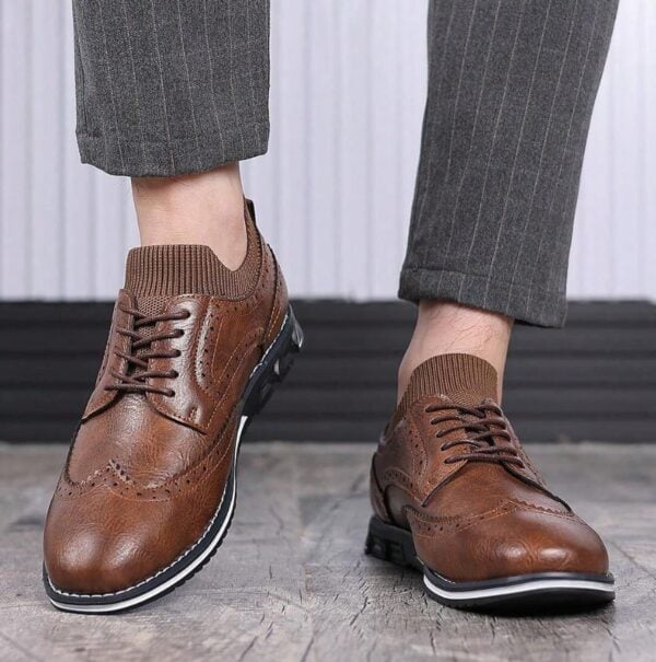 Chaussures Oxford Chaussures Oxford décontractées pour hommes, chaussures formelles en cuir 11 juillet 2024 Kotazando