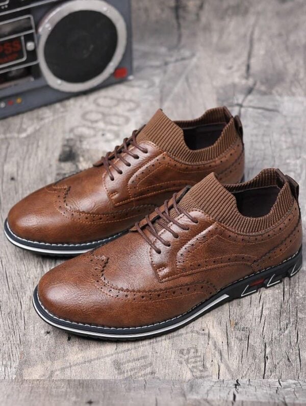 Chaussures Oxford Chaussures Oxford décontractées pour hommes, chaussures formelles en cuir 11 juillet 2024 Kotazando