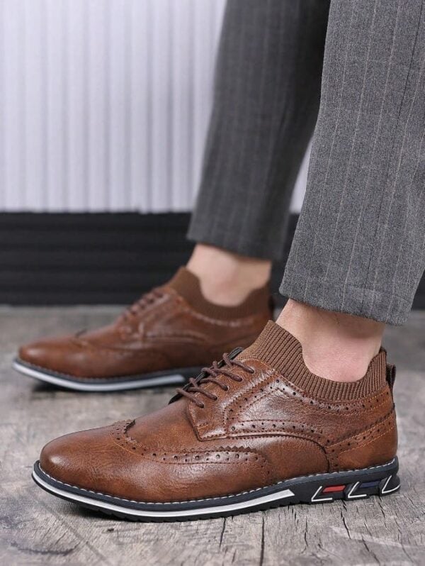 Chaussures Oxford Chaussures Oxford décontractées pour hommes, chaussures formelles en cuir 11 juillet 2024 Kotazando