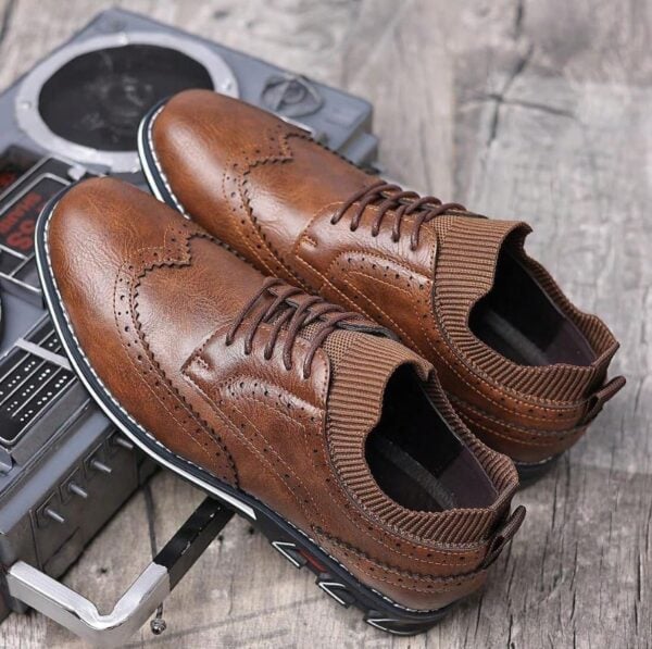 Chaussures Oxford Chaussures Oxford décontractées pour hommes, chaussures formelles en cuir 11 juillet 2024 Kotazando