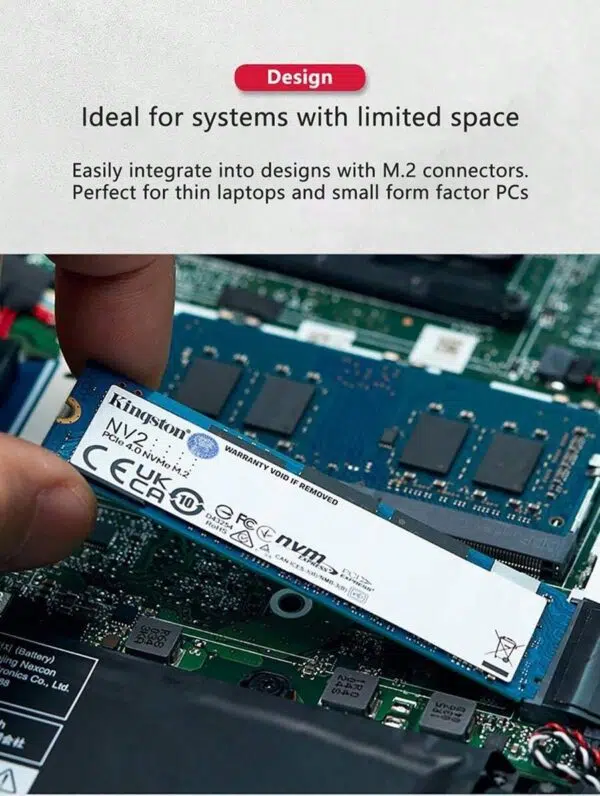 Disque Dur Interne SSD, Kingston NV2 NVMe PCIe Disc SSD – Image 7