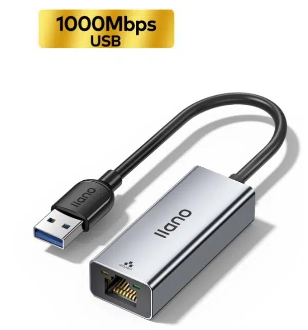 Adaptateur Ethernet USB-A 3.0 1000Mbps Compatible avec USB 3.0