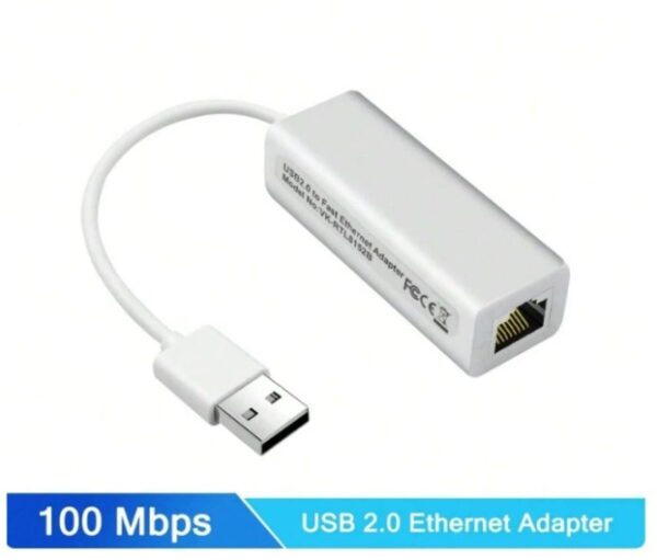 Lecteur gratuit USB 2.0 vers RJ45 carte réseau 10/100 Mbps – Image 3