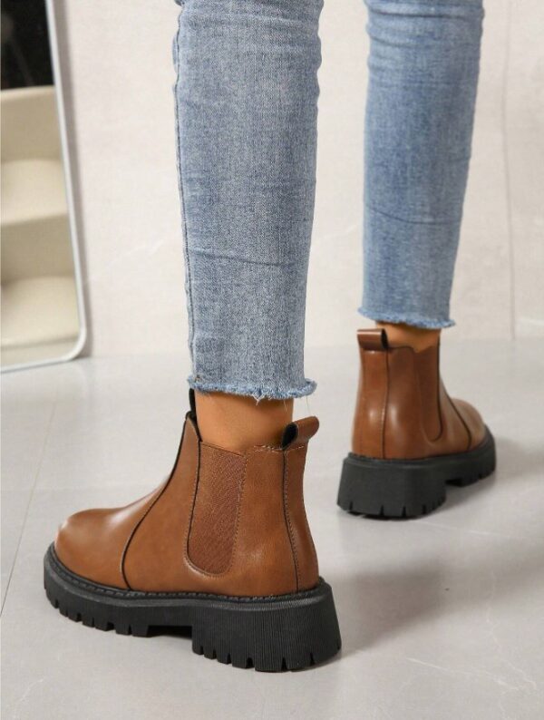 Bottes courtes pour femmes, Style coréen à la mode – Image 5