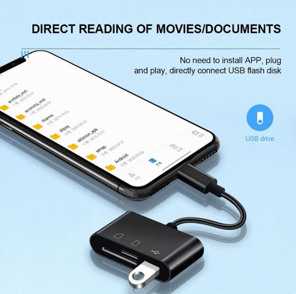 Lecteur de carte 3 en 1 Type C + Micro USB 7 Lecteur de carte 3 en 1 Type C + Micro USB – Image 6