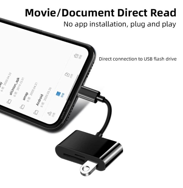 Lecteur de carte 3 en 1 Type C + Micro USB 8 Lecteur de carte 3 en 1 Type C + Micro USB – Image 7