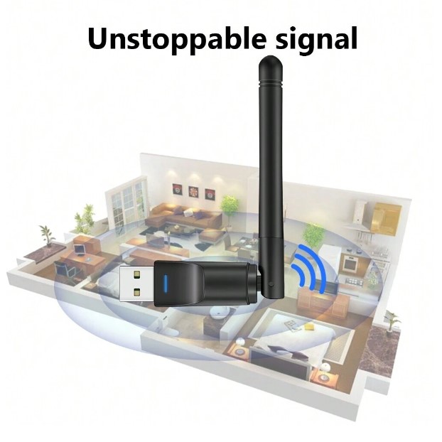 Carte réseau sans fil 150 Mbps Mini adaptateur 8 Carte réseau sans fil 150 Mbps Mini adaptateur – Image 7
