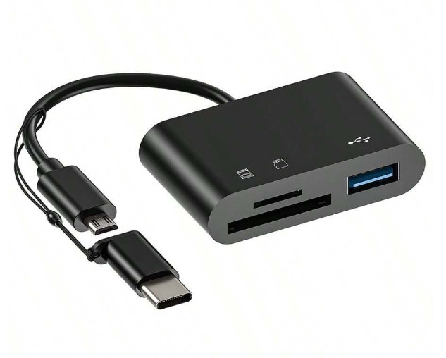 Lecteur de carte 3 en 1 Type C + Micro USB 9 Lecteur de carte 3 en 1 Type C + Micro USB – Image 8