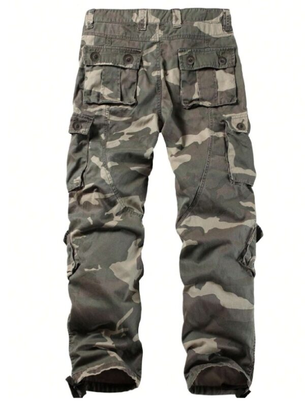 Pantalon cargo camouflage pour homme – Image 2