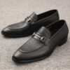 Chaussures en cuir véritable Mocassins amples en cuir véritable à enfiler pour hommes juillet 11, 2024 Kotazando