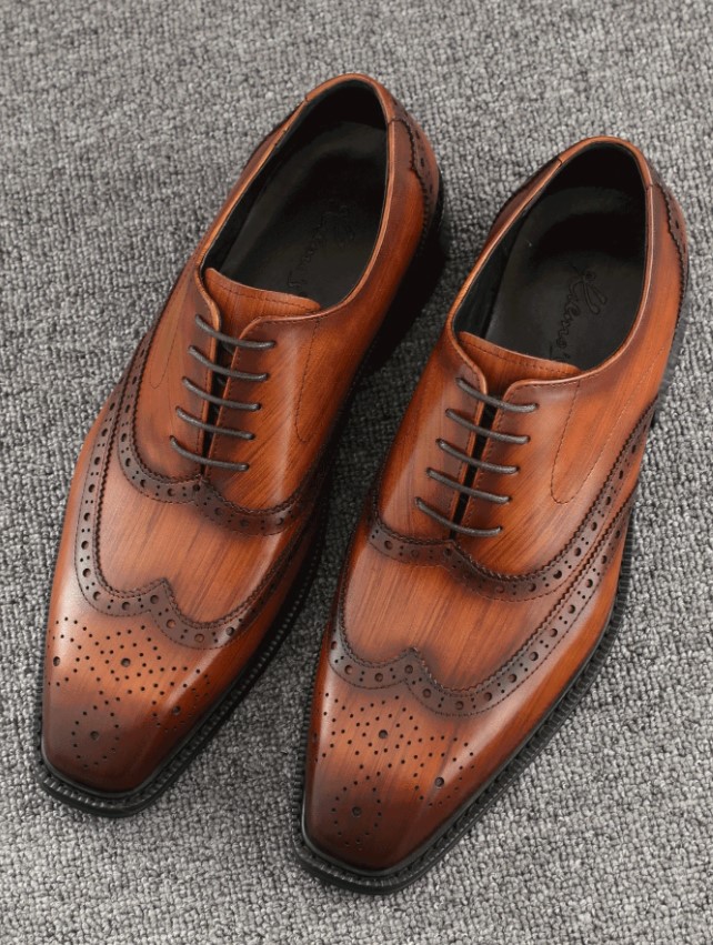 Chaussures Oxford en cuir véritable 4 Chaussures Oxford en cuir véritable – Image 3