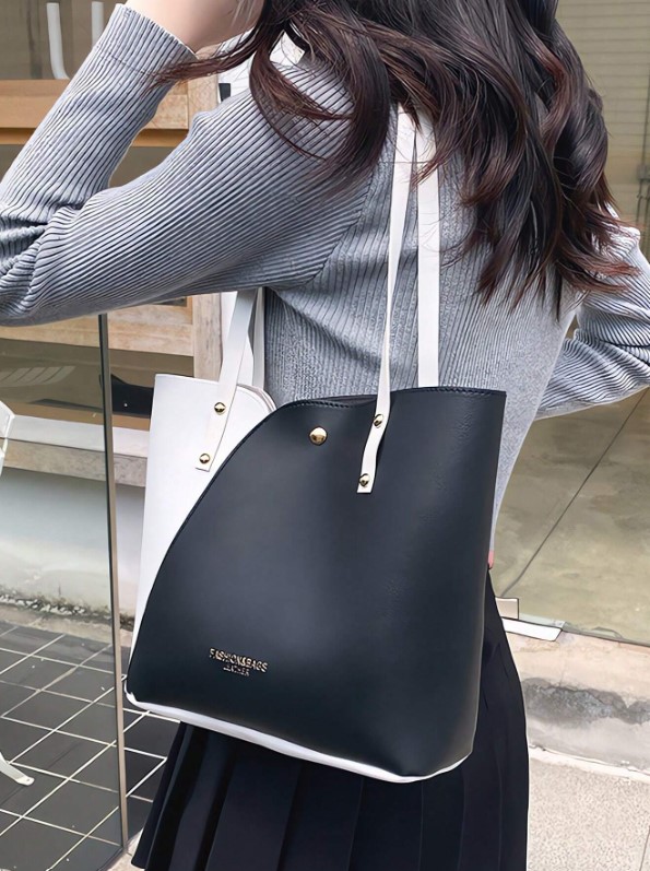 Nouveau sac à bandoulière de mode sac pour femme en Cuir PU 5 Nouveau sac à bandoulière de mode sac pour femme en Cuir PU – Image 4