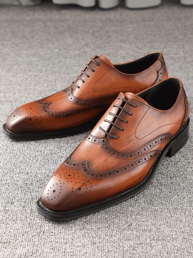 Chaussures Oxford en cuir véritable 6 Chaussures Oxford en cuir véritable – Image 5