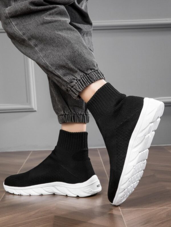 Baskets chaussettes minimalistes à enfiler pour hommes – Image 5