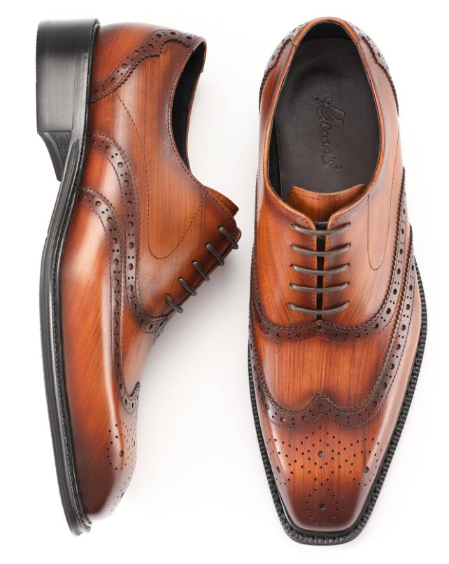 Chaussures Oxford en cuir véritable 7 Chaussures Oxford en cuir véritable – Image 6