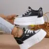 Baskets compensées Baskets compensées à plateforme pour femmes avec talon caché 26 décembre 2024 Kotazando