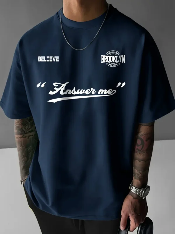 Believe Brooklyn T-shirt à manches courtes et col rond pour homme Believe Brooklyn T-shirt à manches courtes et col rond pour homme 31 juillet 2024 Kotazando