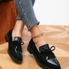 Chaussures Oxford rétro à talons bas Chaussures Mary Jane à franges et nœud papillon pour femmes juillet 20, 2024 Kotazando