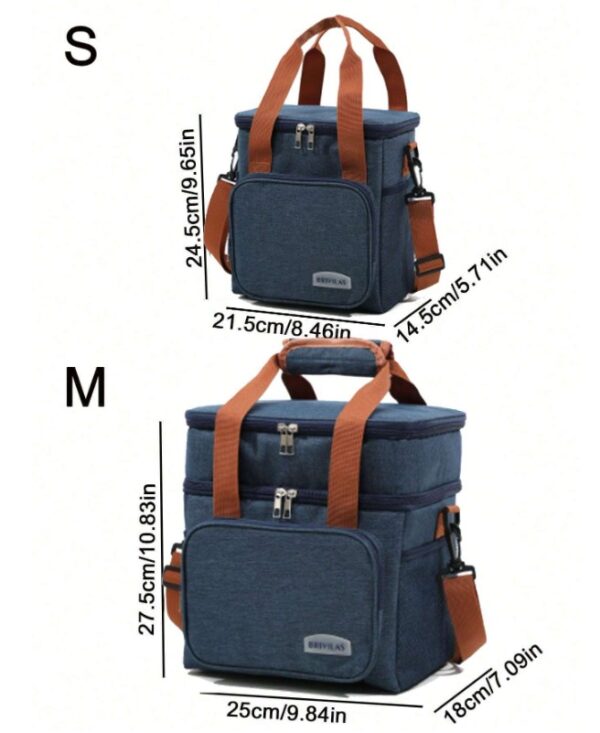 Épaissir le sac de boîte à déjeuner imperméable – Image 3