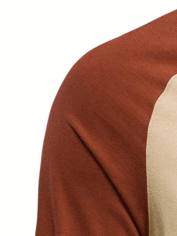 T-shirt à manches longues décontracté et confortable pour homme – Image 4