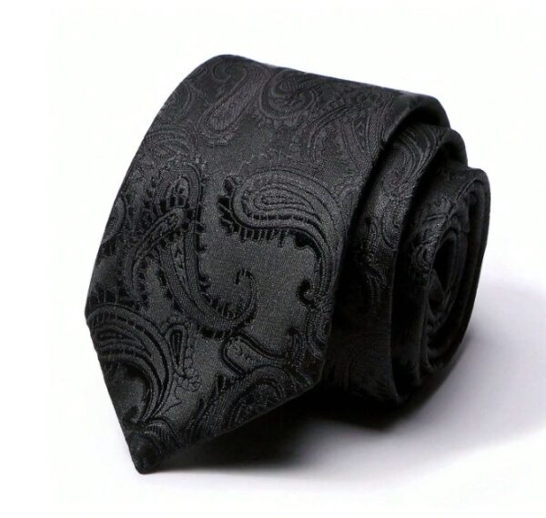 Cravate pour hommes à motifs cachemire – Image 4
