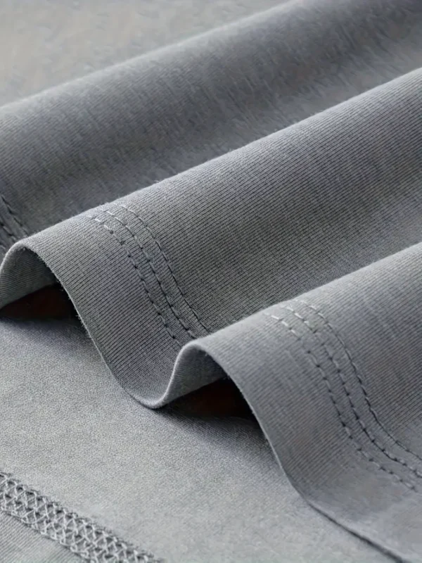 T-shirt d'été confortable en tricot pour homme – Image 5