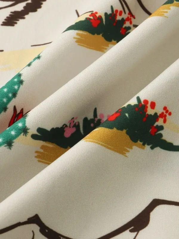 Nouveauté 2024, chemise décontractée à manches courtes à imprimé graphique pour homme – Image 6