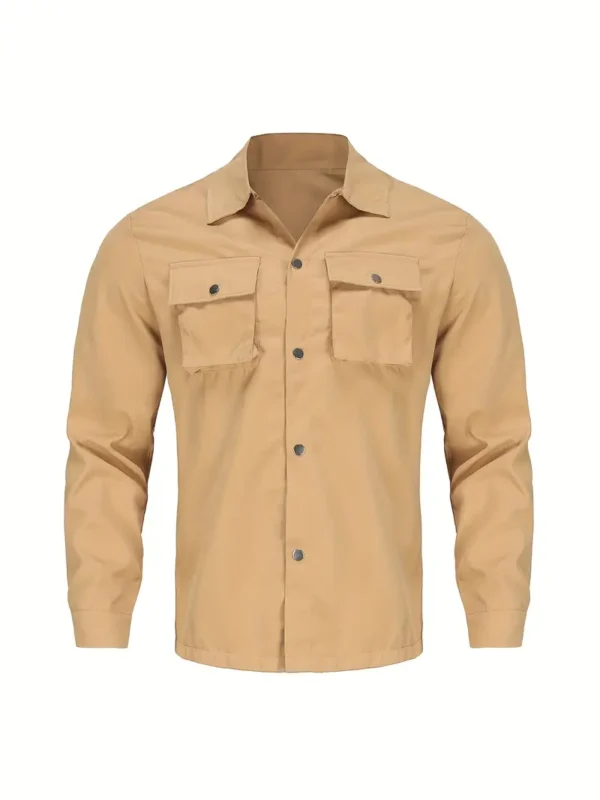 Ensemble décontracté deux pièces pour homme, style basique – Image 6