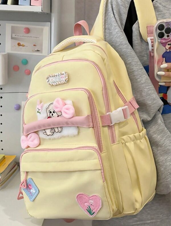 Nouveau sac à dos polyvalent de grande capacité à la mode – Image 9