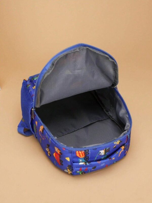 Sac à dos à motif de voiture de dessin animé pour enfants – Image 5