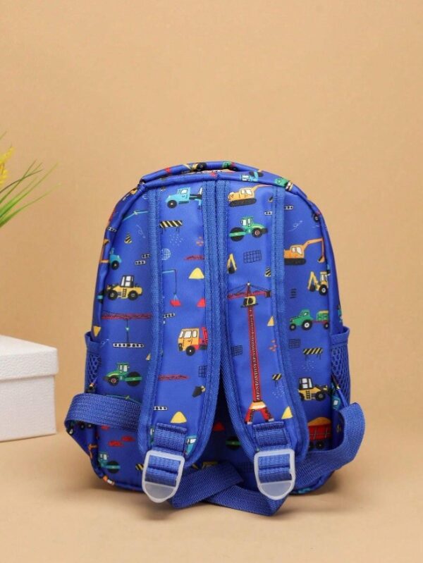 Sac à dos à motif de voiture de dessin animé pour enfants – Image 6