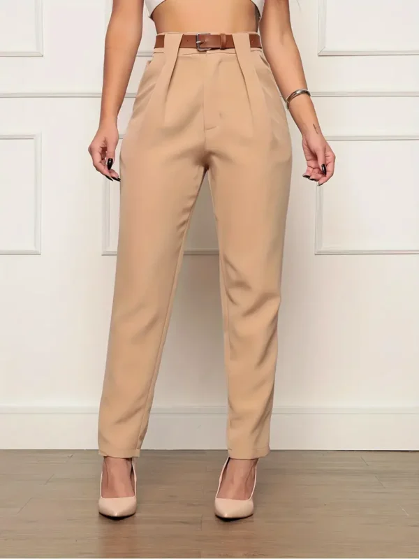 Pantalon à poches inclinées de couleur unie Pantalon à poches inclinées de couleur unie, vêtements pour femmes août 8, 2024 Kotazando