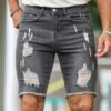 Short en jean déchiré et effiloché pour homme Short en jean slim décontracté d'été pour homme août 16, 2024 Kotazando