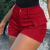 Short cargo taille haute avec poche à rabat Short cargo taille haute avec poche à rabat, short tendance pour les vacances pour le printemps et l'été, vêtements pour femmes 26 décembre 2024 Kotazando
