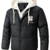 Doudoune à capuche pour homme avec patch alphabet - Manteau en tissu polyester tissé de style décontracté avec poches Doudoune à capuche pour homme avec patch alphabet - Manteau en tissu polyester tissé de style décontracté avec poches 26 décembre 2024 Kotazando