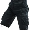 Short cargo ample en coton pour homme Short cargo ample en coton pour homme, coupe décontractée, avec poches latérales, pour les loisirs en plein air et le travail en été 26 décembre 2024 Kotazando