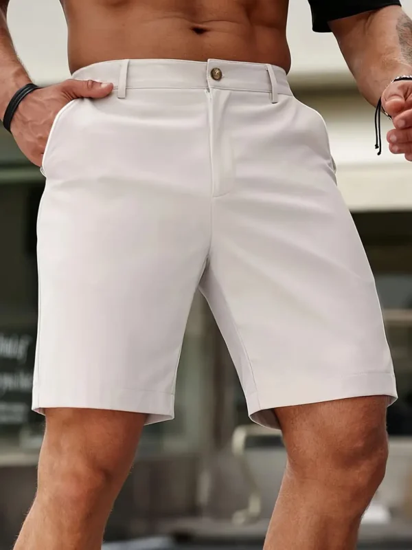 Short décontracté de couleur unie pour homme avec plusieurs poches Short décontracté de couleur unie pour homme avec plusieurs poches, short chic et tendance pour les loisirs d'été et les stations balnéaires 16 août 2024 Kotazando