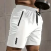 Short uni pour homme avec poches zippées Short uni pour homme avec poches zippées, taille élastique active avec cordon de serrage pour le fitness en plein air en été août 16, 2024 Kotazando