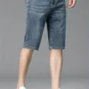 Short en jean décontracté à jambe droite pour homme Short en jean décontracté à jambe droite pour homme, pantalon longueur genou avec poches, style urbain d'été août 16, 2024 Kotazando