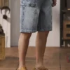 Short en jean ample uni pour homme avec poches Short en jean ample uni pour homme avec poches, jorts décontractés en coton mélangé avec cordon de serrage pour activités de plein air estivales août 16, 2024 Kotazando